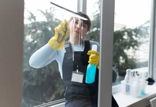 Nettoyage de vitres intérieures et extérieures à Saint-Germain-de-Lusignan
